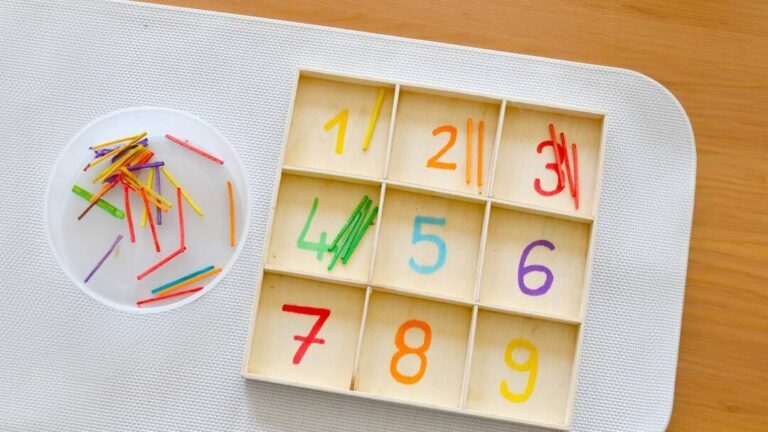 Comment apprendre à compter selon Montessori ?