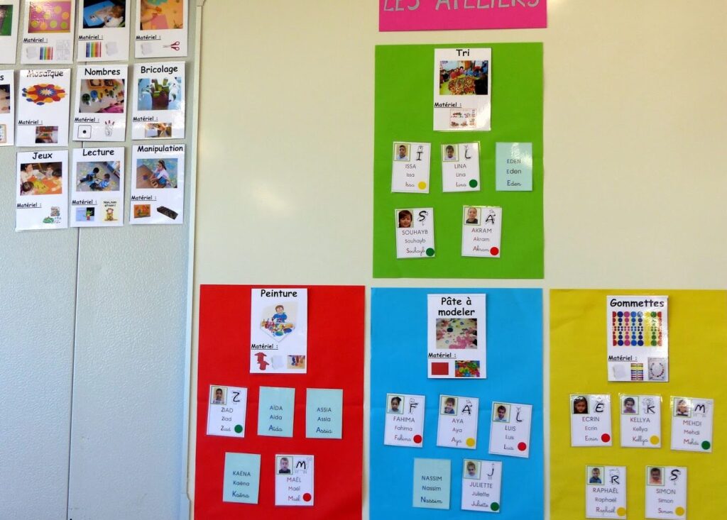 Comment organisateur un atelier autonome Montessori en grande section ?